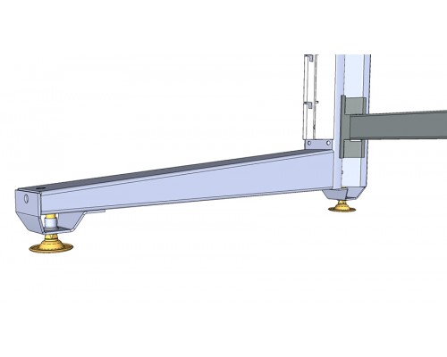 Консольный стеллаж под наполнение WSG.11.1500.00